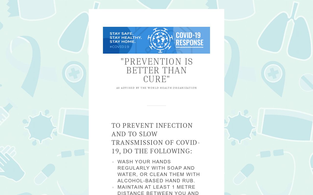 Carrd profile picture for @prevention